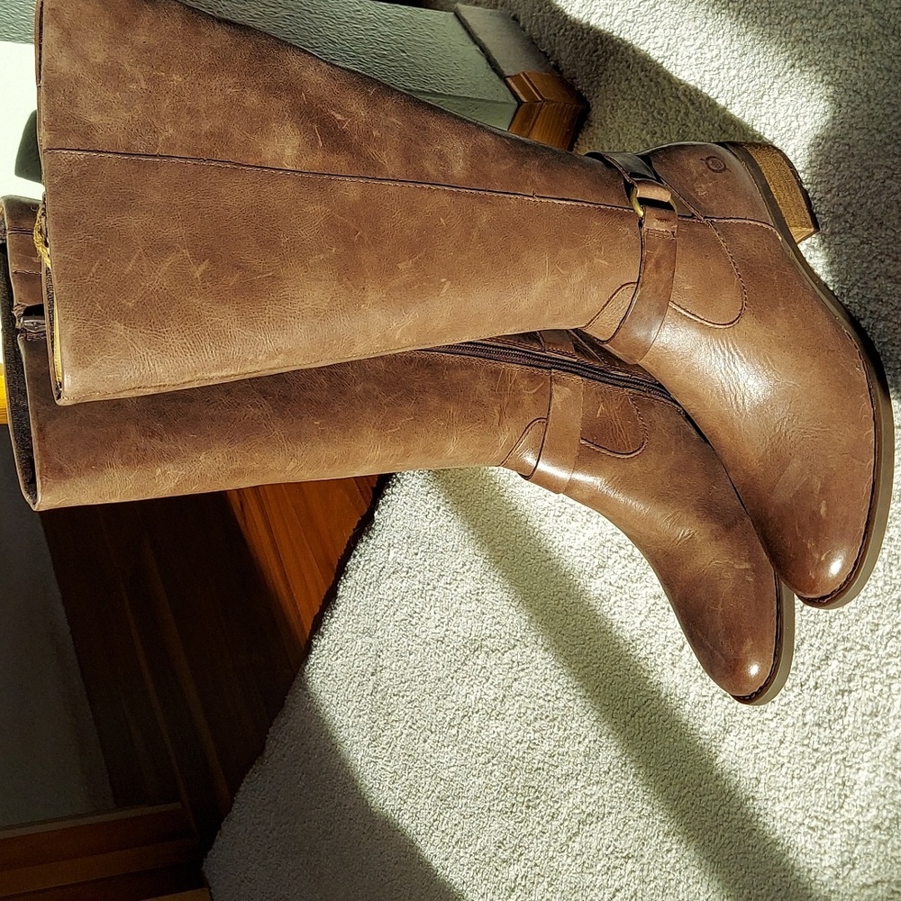 9.5 Women's Wide Calf Børn Riding Boots